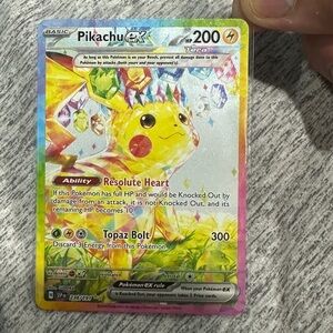 Pikachu EX 238/191 Sv08: Surging Sparks Holo Special Illustration Rare